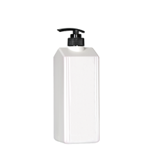 Load image into Gallery viewer, 500 mL Square White Pump Bottle
