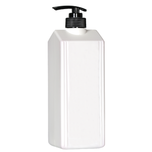 1000 mL White Square Pump Bottle